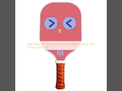 High Rebound Fiberglass Pickleball Paddles tùy chỉnh với lõi ruồi mật ong